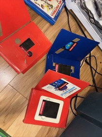 Intellivision Video Game Cartridges Lot Of 11 Games With Overlays Tested