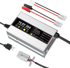 14.6V 30A Lifepo4 Battery Charger 12V 30A Rechargeable Charger for Lithium Iron