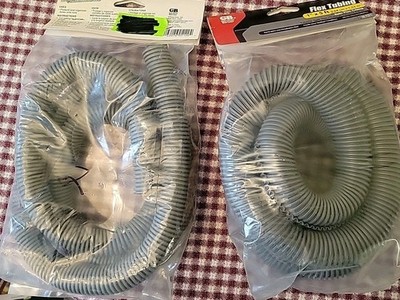 Gardner Bender 1'' × 5 ft Split Flex Tubing FLX-1007GRT LOT OF 2