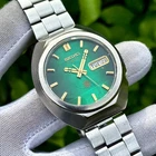 Vintage Seiko Advan Emerald Jungle Dial Automatic Japan Made Men Watch 6106-7710