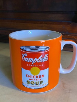 Andy Warhol Campbell s Soup Mug Orange Chicken With Rice Block Art Cup