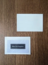 Business Card Pocket - Label Holder - Self-Adhesive - Open Long - BIS10106