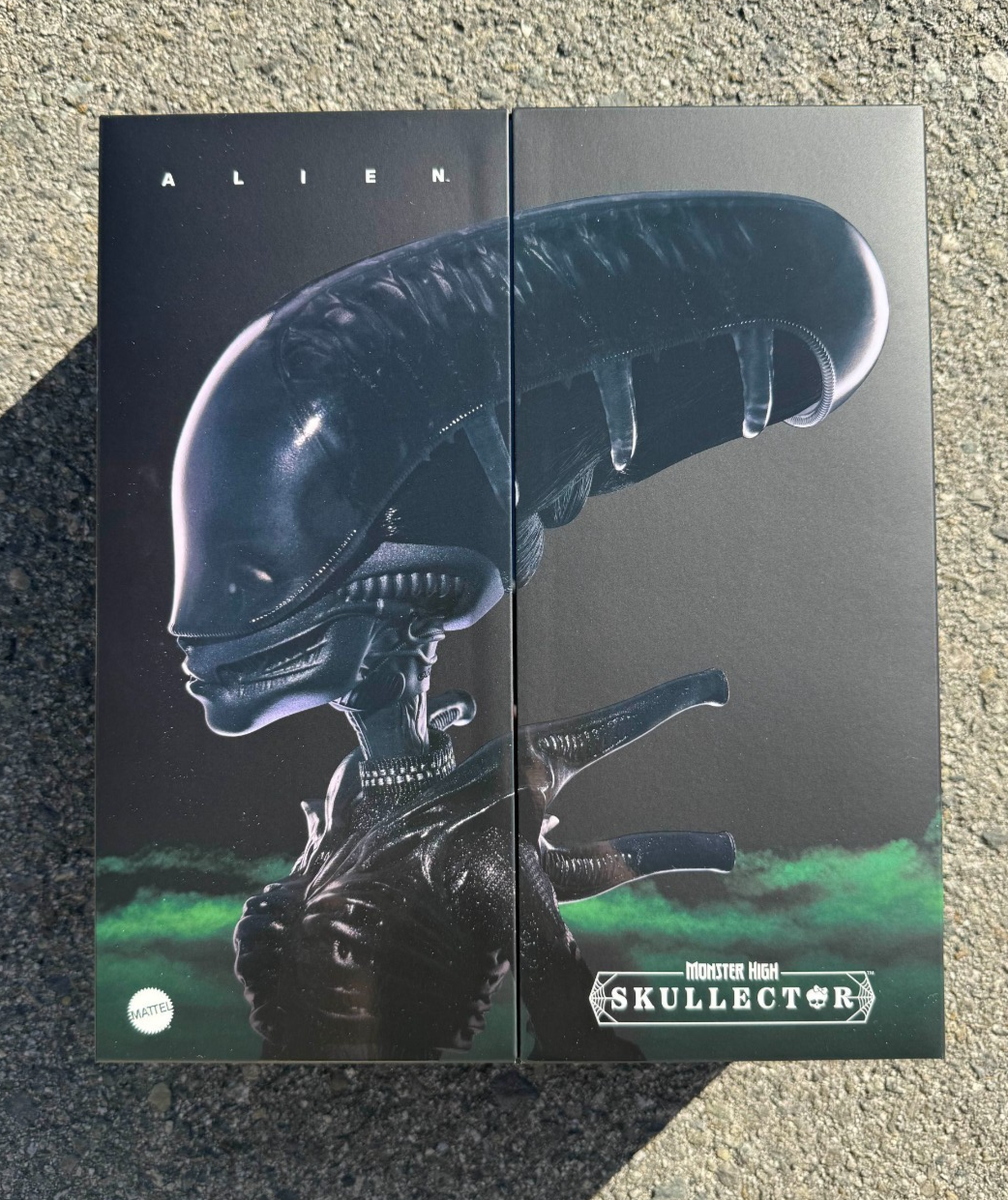 🖤Monster High Alien Xenomorph Skullector Movie Collector Doll 🖤