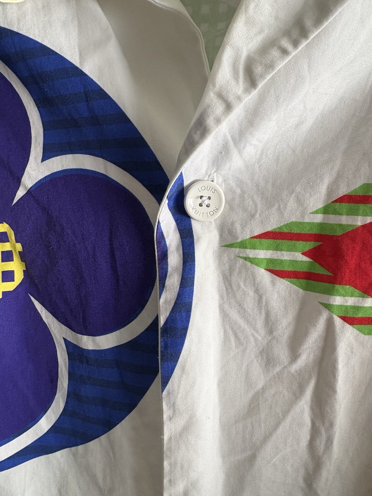 Louis Vuitton 2020 Monogram Pattern Button Up Shi… - image 3