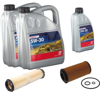 FEBI Inspektionspaket 11L Longlife Plus 5W-30 für Mercedes-Benz E-Klasse