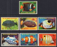 Equatorial Guinea #Mi1469-Mi1475 MNH 1979 Tropical Fish