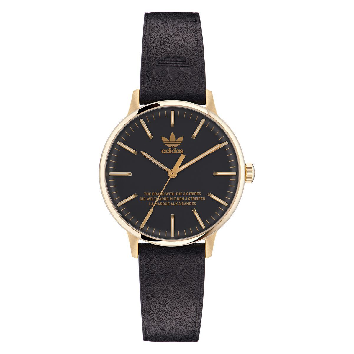 Adidas Originals Black Womens Analogue Watch Code One Small