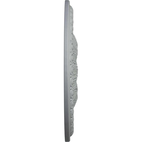 Ekena Millwork Ceiling Medallion 27-7/8"x3-7/8"IDx2-1/2" Dart Urethane White - Picture 3 of 3