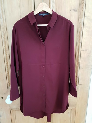 French Connection oversized shirt dress 