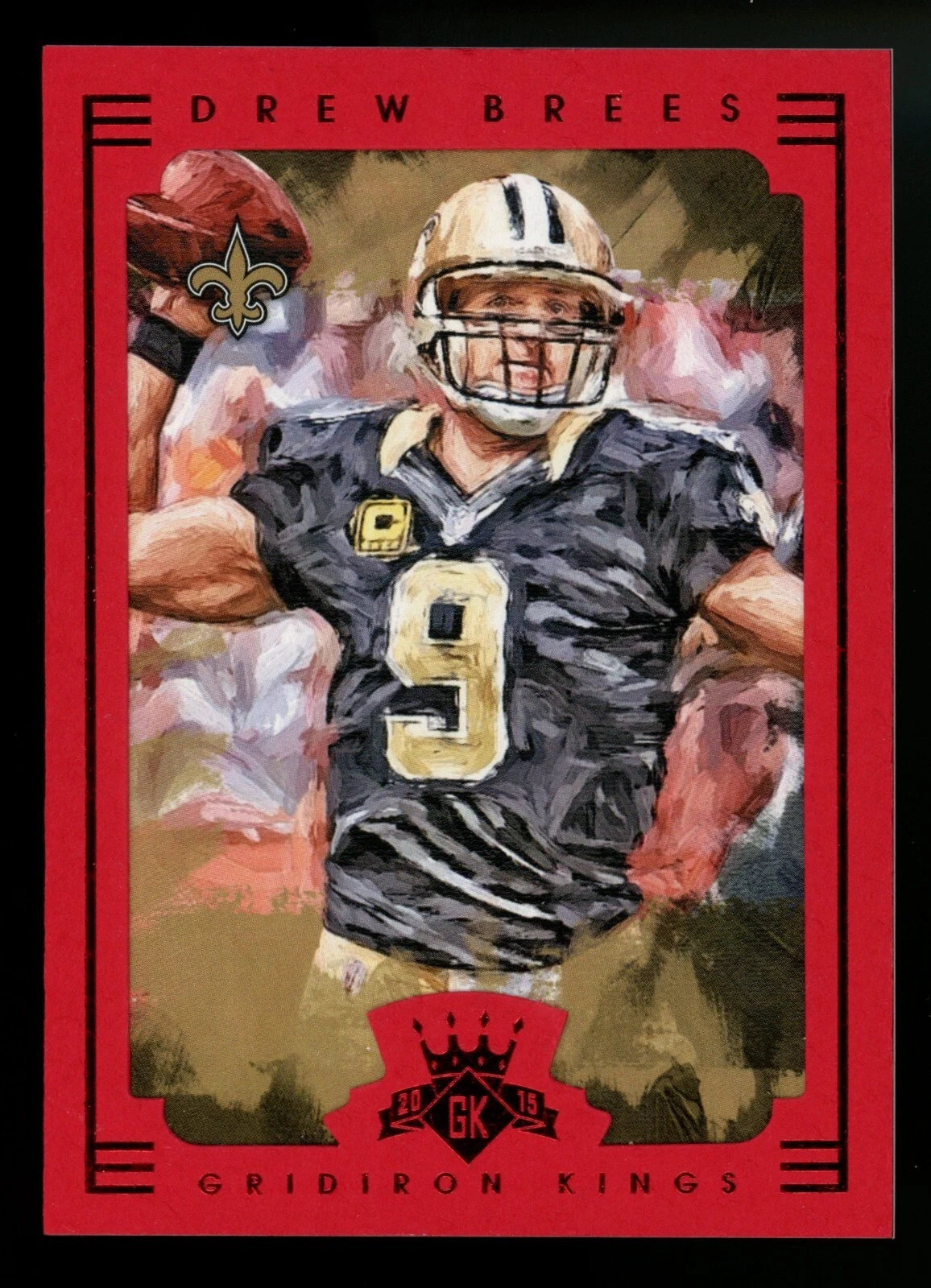 Drew Brees trading card