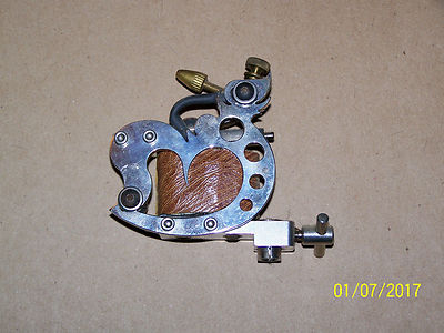 old stock tattoo machine- 3 piece frame #45 needles tubes grips tip NEVER USED