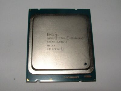 Lot of 10 Intel Xeon E5-2630 v2 2.60GHz 6-Core LGA 2011 Processors SR1AM