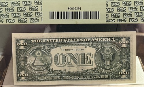 1981 $1 Federal Reserve Star Note Richmond PCGS 64 PPQ Scarce Note Uncirculated - Picture 2 of 2