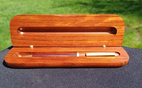 Bolígrafo de madera con estuche de madera. Hermoso diseño personalizado - Imagen 3 de 6