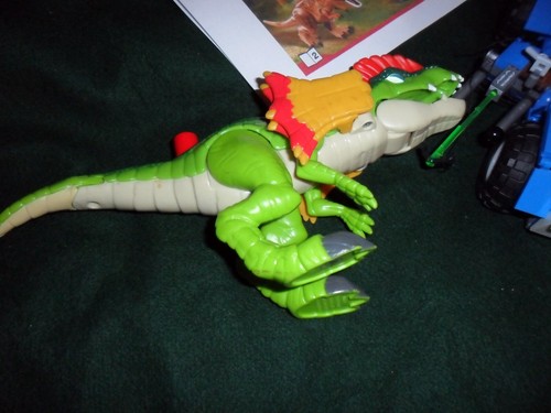 LEGO Jurassic World: T. Rex Tracker 75918 Truck and Cage only. No Instructions - Picture 7 of 16