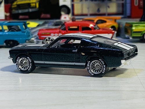 Hot Wheels Fast & Furious 67 Ford Mustang Metallic Green Custom Wheel Swap Loose - Picture 5 of 14