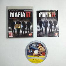 Mafia 2 II Platinum PlayStation 3 PS3 Game Italiano PAL With Manual