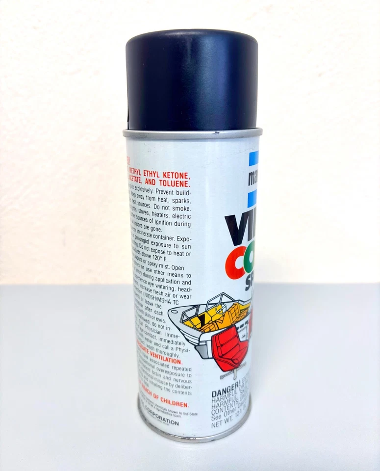 Mar-Hyde Vinyl Color Spray Paint Jet Black 2105 - EU ONLY - - Image 2 of 4