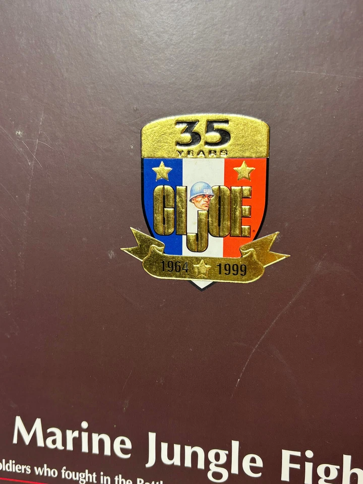 Hasbro GI Joe Marine Junlge Fighter 1999 en vitrina caja sellada de fábrica Foto 4 de 4