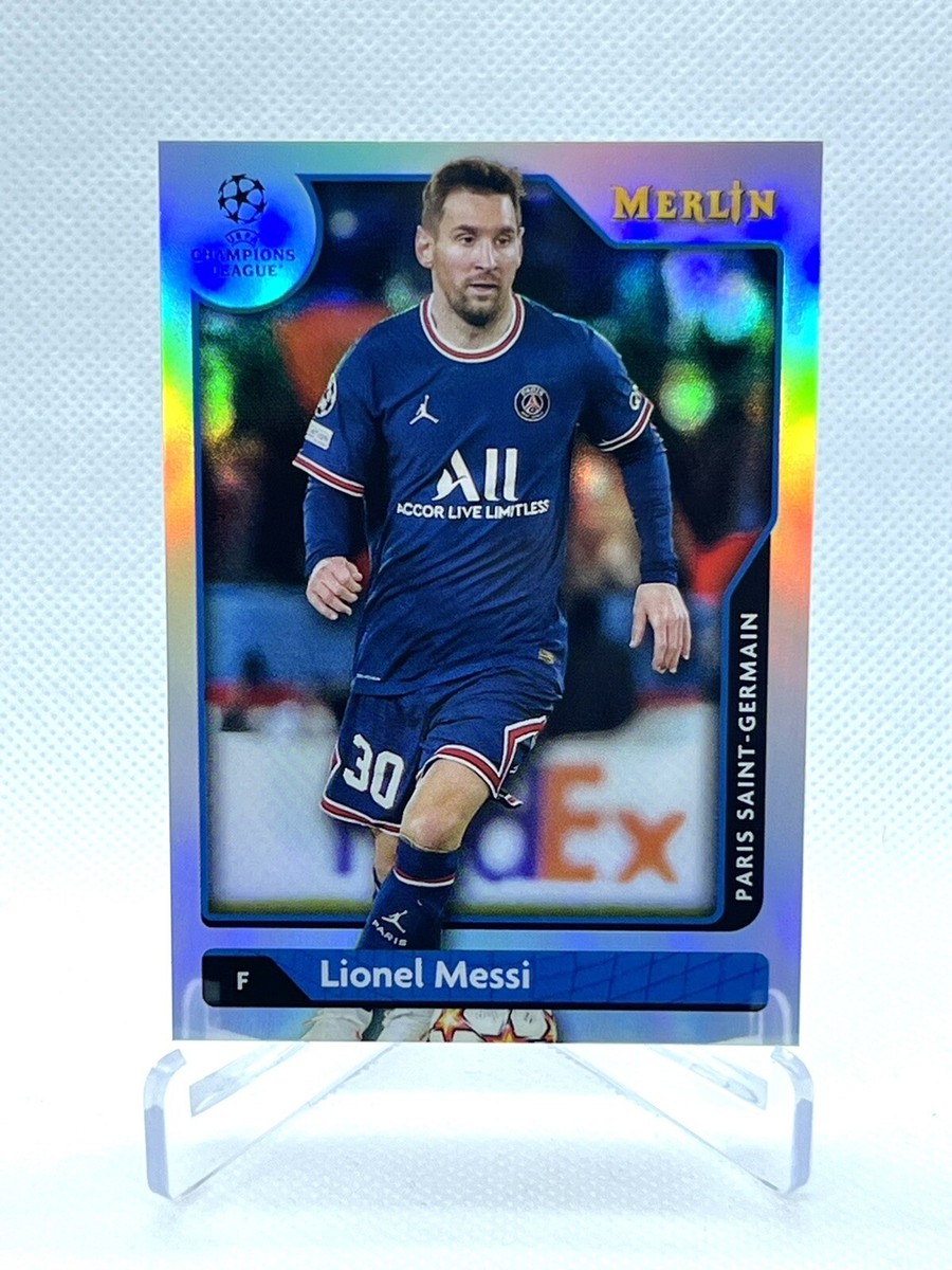 2021-22 Topps Merlin Chrome UEFA Lionel MESSI REFRACTOR #30