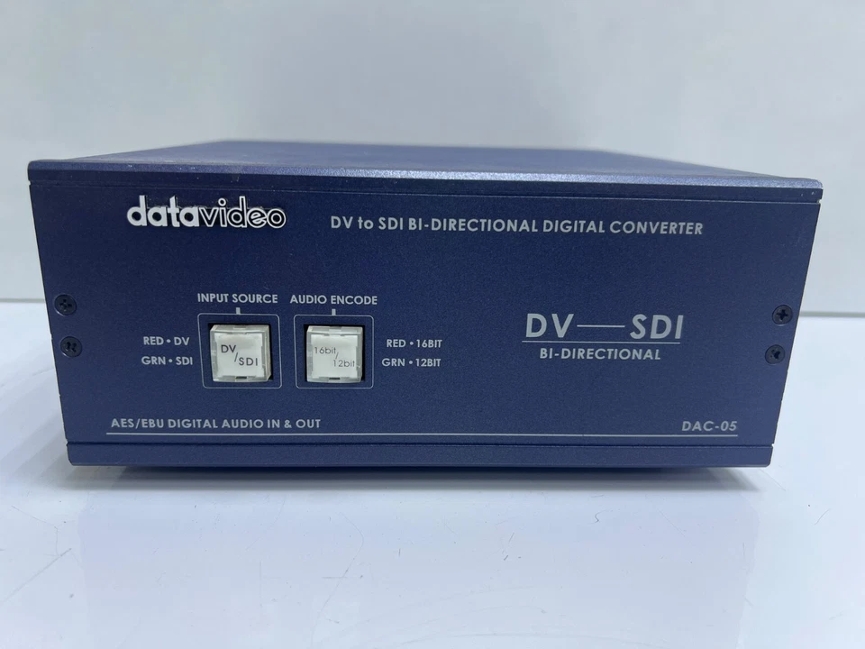 Datavideo DAC-05 DV to SDI BI-Directional Digital Converter - Image 2 of 4