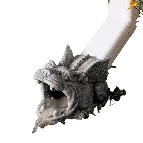 Gaston-Gargoyle-Computer-Kletterer Von Design Toscano – Gotischer Deko-Hingucker Für Schreibtisch & Regal, 44 X 36 X 39 Cm