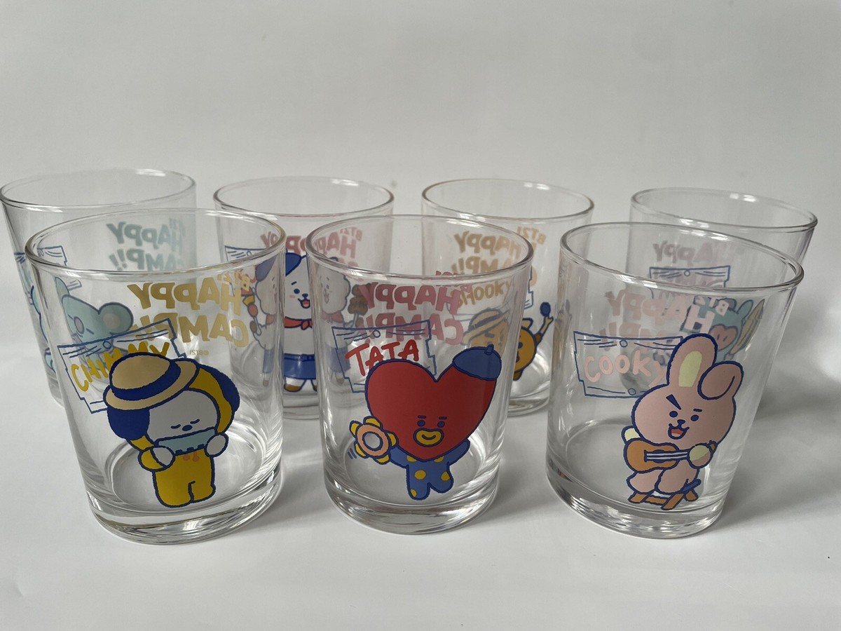 防弾少年団(BTS) - 2点専用♡ Watsons × BT21 chimmy ダブルグラス ♡ BTS BT21 Glass set of 7 Japan Official ichiban Kuji Chimmy