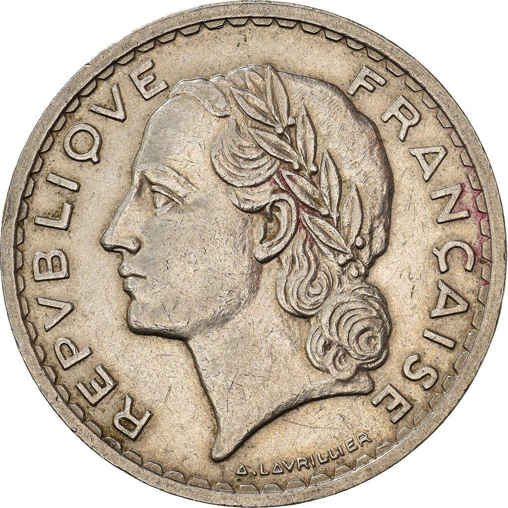French 5 Francs Coin | KM888 | France | 1933 - 1939 | eBay