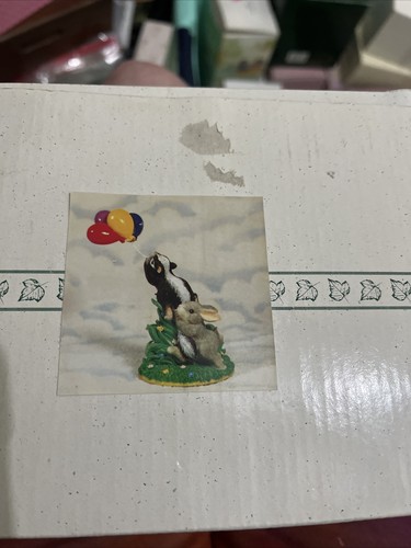"CHARMING TAILS"-DEAN GRIFF-FITZ+FLOYD '97 Retired: 'HANG ON' PORCELAIN FIGURINE - Picture 10 of 11