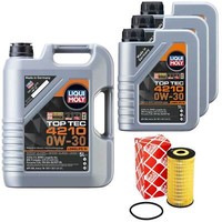 MotoröL Set Top Tec 4210 0W-30 8 Liter + ÖLfilter FüR Opel Vivaro 2.0 Cdti X83