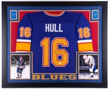Brett Hull Signed St Louis Blues 35
