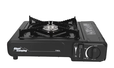 Alpen Camping Campingkocher IK002, Gaskocher, Outdoor