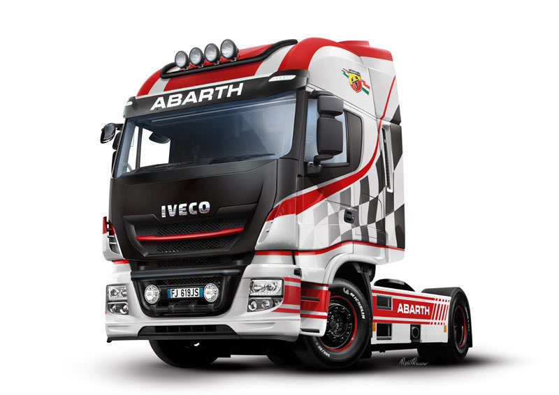 イタレリ　1/24 IVECO Hi-Way E5 Abarth アバルト Amazon | イタレリ 1/24 イヴェコ HI-WY “Abarth