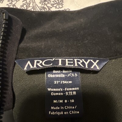 Arc'teryx CA34438 Soft-Shell Full-Zip Jacket Black Women's Medium