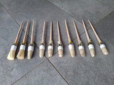 10x Ringpinsel Lackierpinsel 4 Erste Qualität Malerpinsel Pinsel Holzkorpus