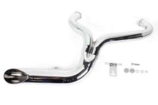 Fxd 21 Lake Side Pipe Exhaust Chrome Fits Harley Davidson 2006-17 Fxd 30-0678