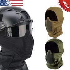 Tactical Gear Breathable Balaclava Mesh Mask Ninja Style Full Face Airsoft Mask
