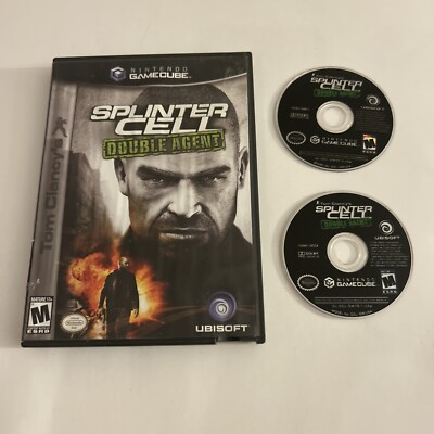 Tom Clancy's Splinter Cell: Double Agent (GameCube, 2006) No Manual- Tested