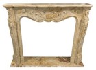 Fireplace Classic IN Marble Yellow Egypt Classic Yellow Marble Fireplace L130