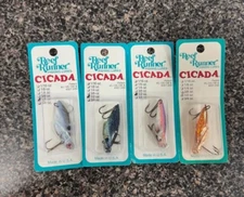 * THE REEF RUNNER * CICADA 1/2 OZ ' LOT OF 4 '- JIGGING/TROLLING/CASTING