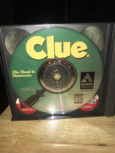 Clue CD-ROM Win 3.1/95 Case, Booklet And Working Game - Picture 6 of 10