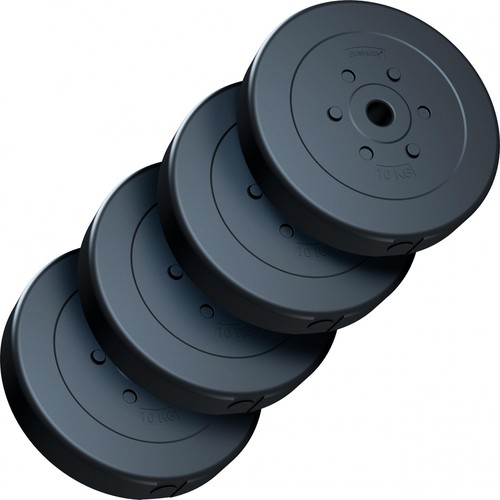 ScSPORTS® Dischi Pesi Set a Scelta in Cemento Palestra Piastra Pesi Allenamento - Foto 5 di 12