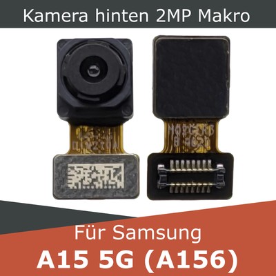 Hauptkamera für Samsung A15 5G (A156) 2MP Makro Rückkamera Flexkabel Back Camera