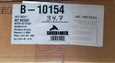 Surebonder B-10154 Fugitive Hot Melt Adhesive Bulk Cubes 34 Lbs