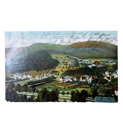 Postkarte AK Liebenzell Ansicht vom Bahnhof Ortsansicht Gl. 1911 Ansichtskarte