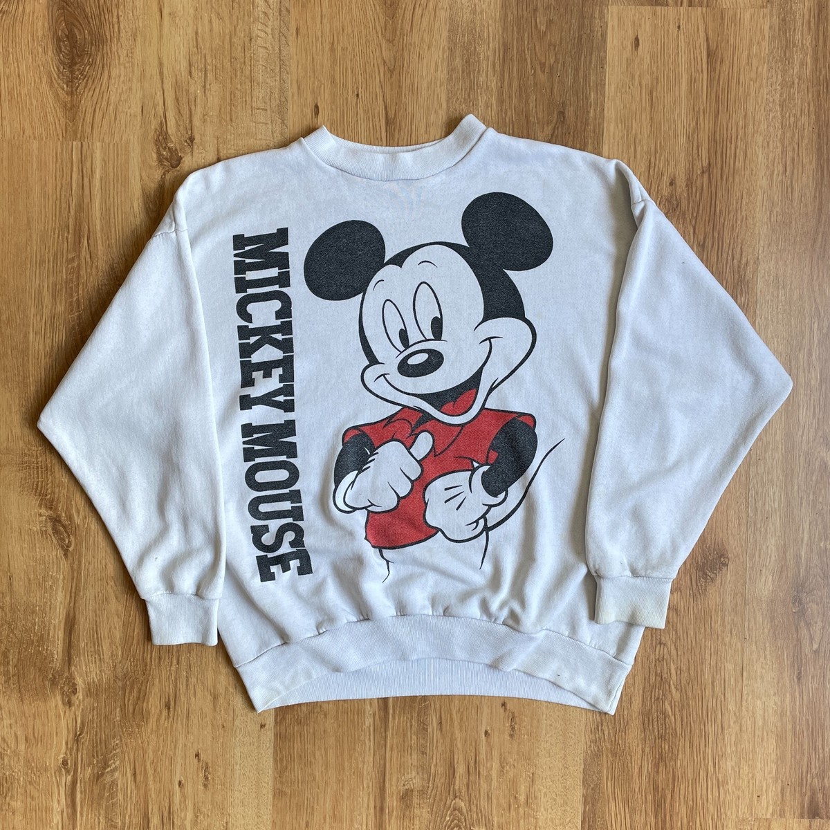 希少80's vintage Disney ミッキー　スウェット　USA製 XL Disney Mickey Mouse Vintage 80's Made in USA Sweatshirt Size XL | eBay