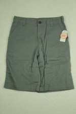 NEW Boys Shorts Size 12 Gray Summer Bottoms Casual Pockets Stretch School