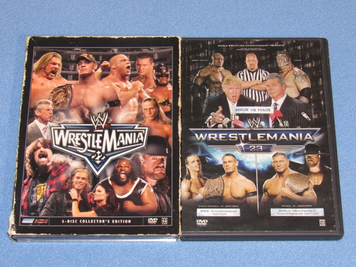 スポーツ・フィットネス WRESTLEMANIA 25TH ANNIVERSARY 3 DISC SET