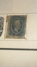 Confederate States of America Jefferson Davis 10c Postage Stamp 1863 Mint