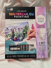 Spicebox The Art of Watercolor Painting Crafting Gift Set New
